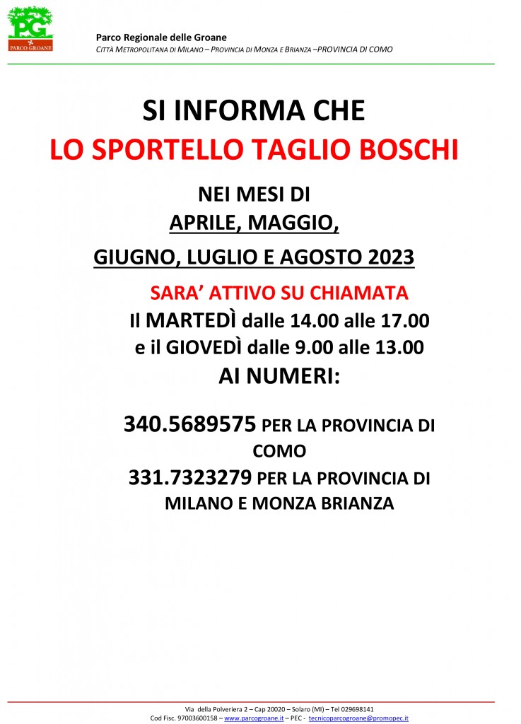 Sportello Primavera